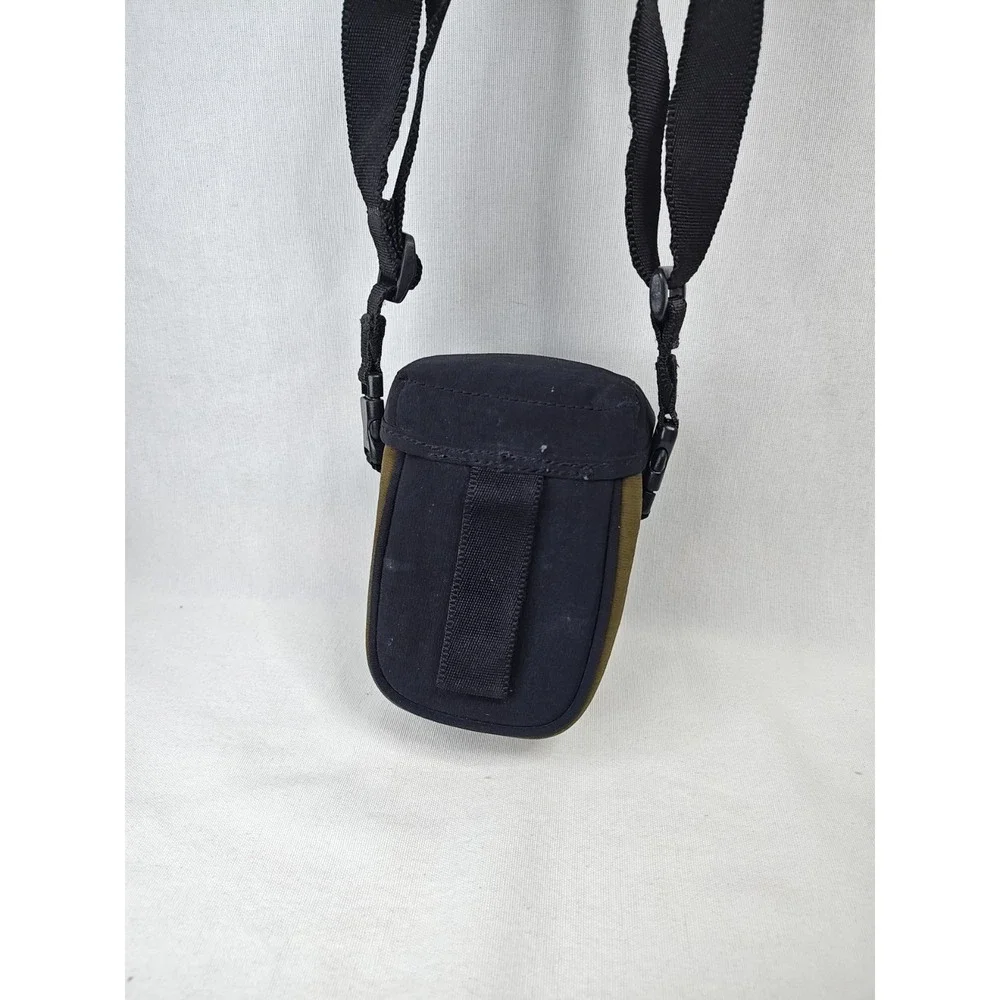 Kodak Dual Compartment Digital Camera Bag Black Green With Adjustable Strap
